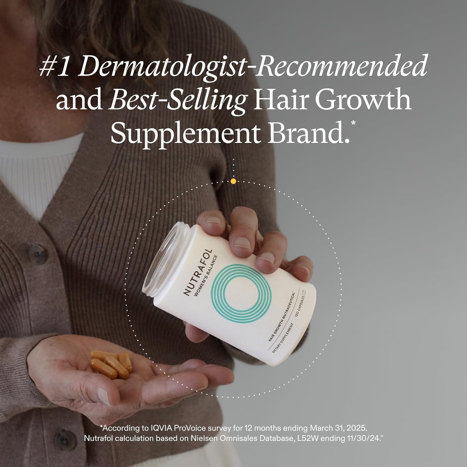1759515176_Nutrafol-Womens-Balance-Hair-Growth-Supplements-Ages-45-and-Up-Clinically-Proven-for-Visibly-Thicker-Hair-and-Scalp-Coverage-Dermatologist-Recommended-1-Month-Supply.jpg Nutrafol Women's Balance Hair Growth Supplements, Ages 45 and Up, Clinically Proven for Visibly Thicker Hair and Scalp Coverage, Dermatologist Recommended - 1 Month Supply - Image 3