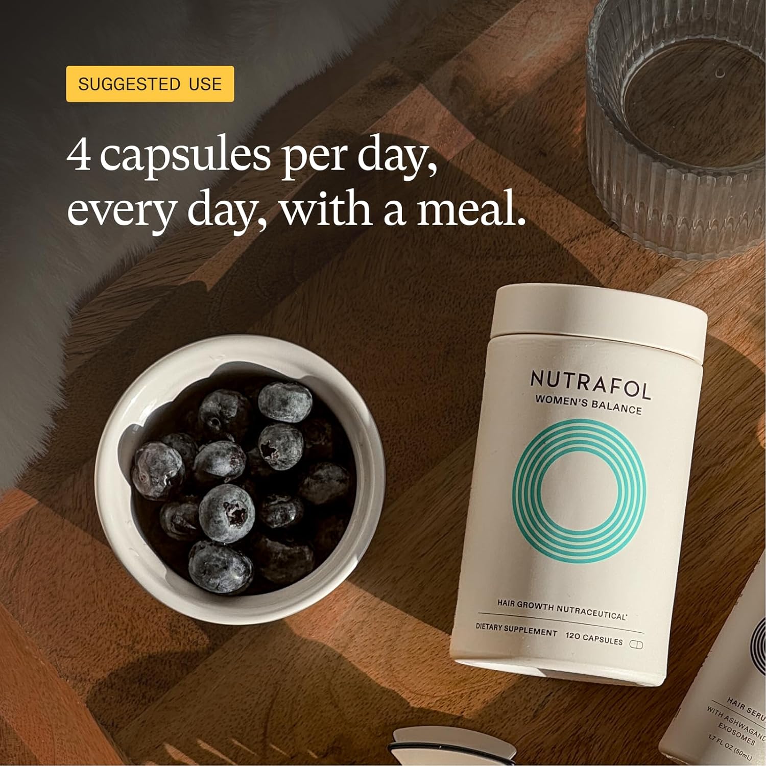 1759515185_Nutrafol-Womens-Balance-Hair-Growth-Supplements-Ages-45-and-Up-Clinically-Proven-for-Visibly-Thicker-Hair-and-Scalp-Coverage-Dermatologist-Recommended-1-Month-Supply.jpg Nutrafol Women's Balance Hair Growth Supplements, Ages 45 and Up, Clinically Proven for Visibly Thicker Hair and Scalp Coverage, Dermatologist Recommended - 1 Month Supply - Image 9