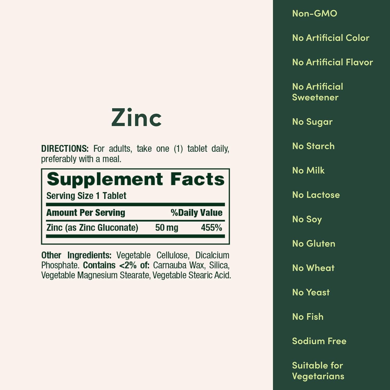 1759515234_Natures-Bounty-Zinc-50mg-Immune-Support-Antioxidant-Supplement-Promotes-Skin-Health-1-Caplet-Per-Day-Gluten-Free-250-Vegetarian-Caplets.jpg Nature’s Bounty Zinc 50mg, Immune Support & Antioxidant Supplement, Promotes Skin Health, 1 Caplet Per Day, Gluten Free, 250 Vegetarian Caplets - Image 6