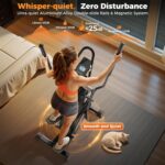 YOSUDA Elliptical Exercise Machine, 3-in-1 (Elliptical + Cardio Climber + Stair Stepper) Elliptical Machine for Home with 45°Incline, 15.5 in Stride, 16-Levals Resistance, Quiet Magnetic System - Image 7