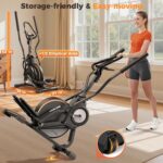 YOSUDA Elliptical Exercise Machine, 3-in-1 (Elliptical + Cardio Climber + Stair Stepper) Elliptical Machine for Home with 45°Incline, 15.5 in Stride, 16-Levals Resistance, Quiet Magnetic System - Image 9