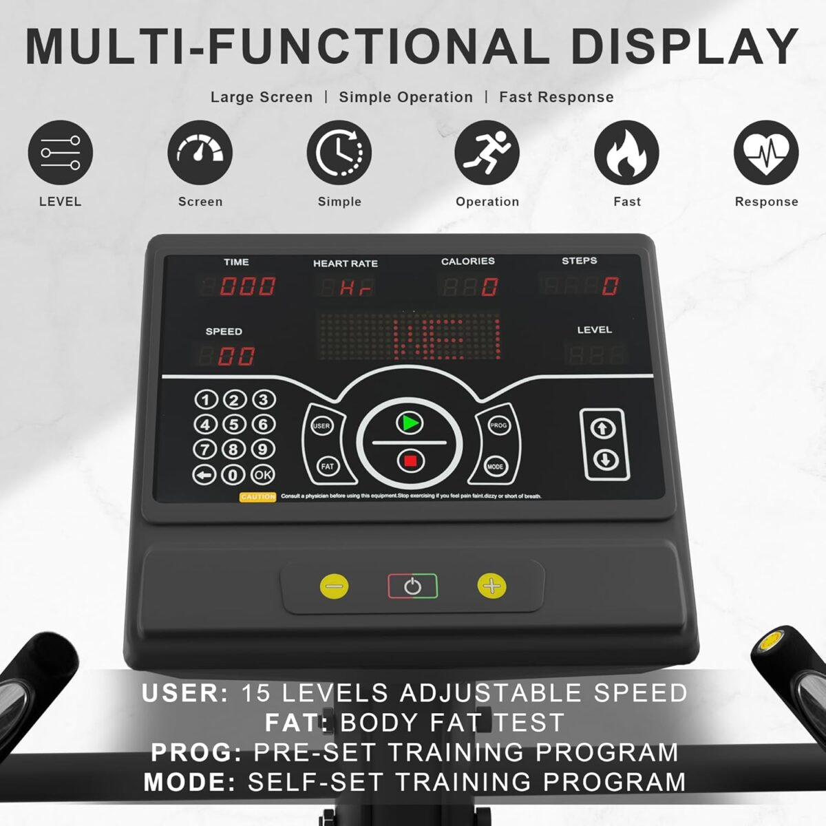 Stair Stepper Machine, Continuous Climbing Stair Machine, Commercial Grade Stair Stepping Machine for Cardio and Lower Body Workouts - Image 5