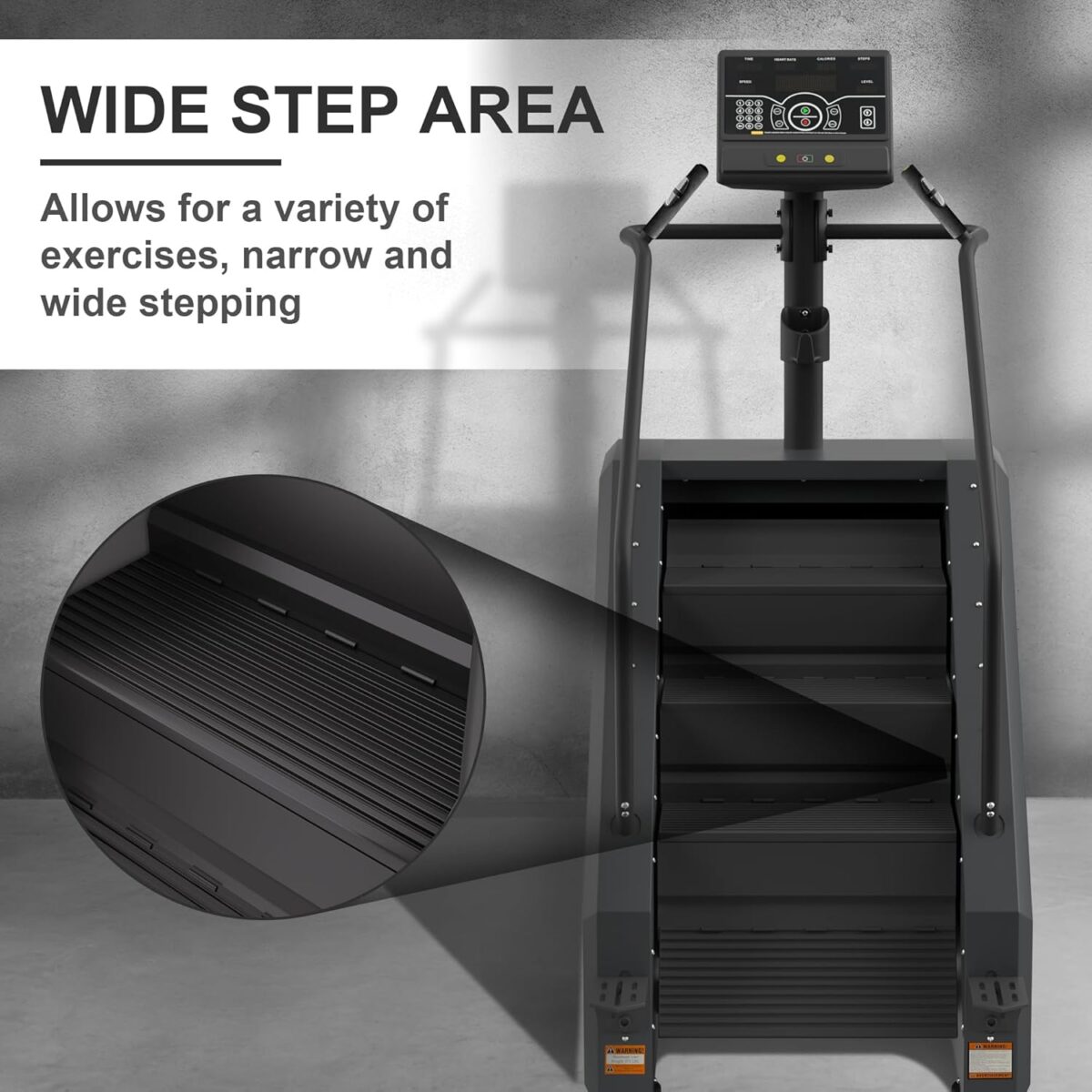 Stair Stepper Machine, Continuous Climbing Stair Machine, Commercial Grade Stair Stepping Machine for Cardio and Lower Body Workouts - Image 6