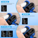 ANCHEER Under Desk Elliptical, Ellipse Leg Exerciser for Seniors Fully Assembled , Electric Seated Pedal Exerciser with Remote Control & 12 Adjustable Speed/Resistance - Image 6