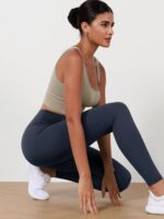 ODODOS Women's High Waisted Workout Leggings 25" / 28" Tummy Control Buttery Soft Athletic Gym Workout Yoga Pants - Image 3