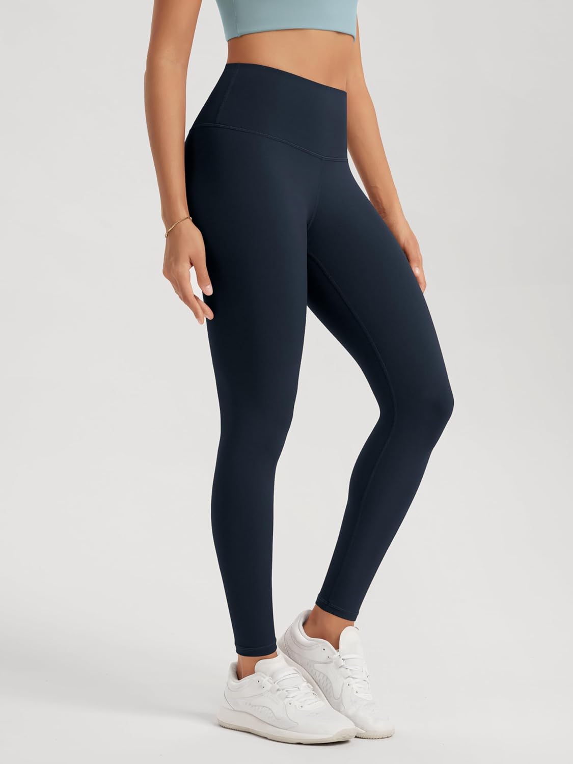 1759515844_ODODOS-Womens-High-Waisted-Workout-Leggings-25-28-Tummy-Control-Buttery-Soft-Athletic-Gym-Workout-Yoga-Pants.jpg ODODOS Women's High Waisted Workout Leggings 25" / 28" Tummy Control Buttery Soft Athletic Gym Workout Yoga Pants - Image 4