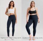ODODOS Women's High Waisted Workout Leggings 25" / 28" Tummy Control Buttery Soft Athletic Gym Workout Yoga Pants - Image 6
