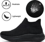 SHULOOK Womens Slip on Walking Shoes Comfort Lightweight Breathable Sock Shoe Non-Slip Mesh Casual Fashion Tennis Running Sneakers - Image 4