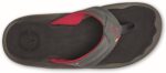 OLUKAI Hokua Men's Beach Sandals, Quick-Dry Flip-Flop Slides, Water Resistant & Wet Grip Rubber Soles, Compression Molded Footbed & Soft Comfort Fit - Image 3