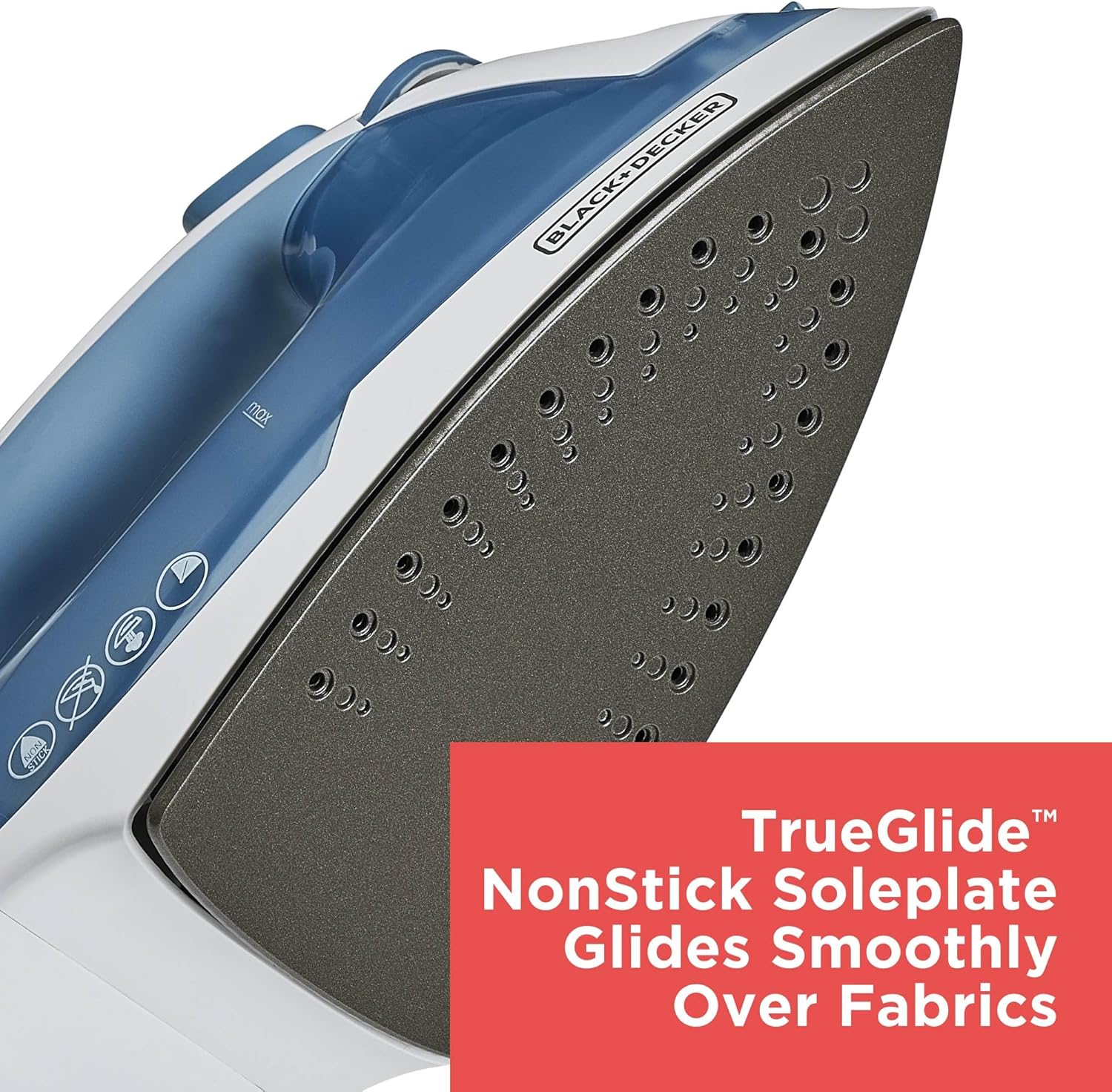 1759516498_BLACKDECKER-Easy-Steam-Compact-Iron-for-Clothes-Automatic-Shutoff-Nonstick-Plate-Light-Weight-1200-Watts.jpg BLACK+DECKER Easy Steam Compact Iron for Clothes, Automatic Shutoff, Nonstick Plate, Light Weight, 1200 Watts - Image 5
