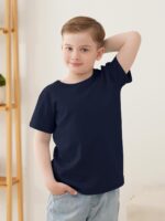 5 Pack Boys Shirts Short Sleeve Shirts for Boys Cotton T-Shirts Kids Toddler Tshirts Tees Clothes Summer Tops - Image 5