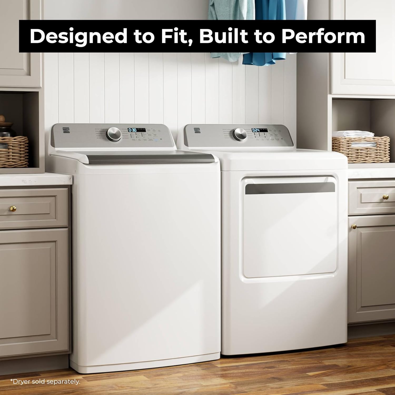 1759516637_Kenmore-4.5-cu.-ft.-Top-Load-Washer-with-Triple-Action-Impeller-for-Tough-Dirt-Stains-Reduce-Laundry-Time-with-Accela-and-Express-Wash-LED-White.jpg Kenmore 4.5 cu. ft. Top Load Washer with Triple Action Impeller for Tough Dirt & Stains-Reduce Laundry Time with Accela and Express Wash-LED, White - Image 8