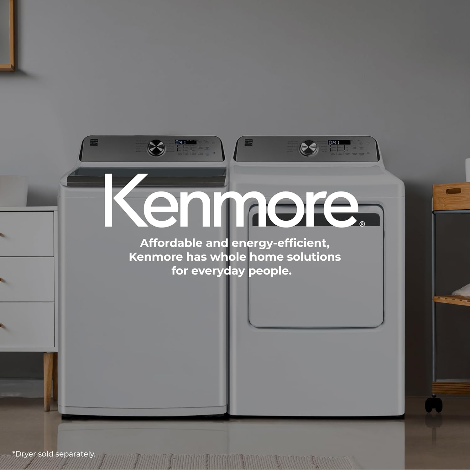 1759516641_Kenmore-4.5-cu.-ft.-Top-Load-Washer-with-Triple-Action-Impeller-for-Tough-Dirt-Stains-Reduce-Laundry-Time-with-Accela-and-Express-Wash-LED-White.jpg Kenmore 4.5 cu. ft. Top Load Washer with Triple Action Impeller for Tough Dirt & Stains-Reduce Laundry Time with Accela and Express Wash-LED, White - Image 10