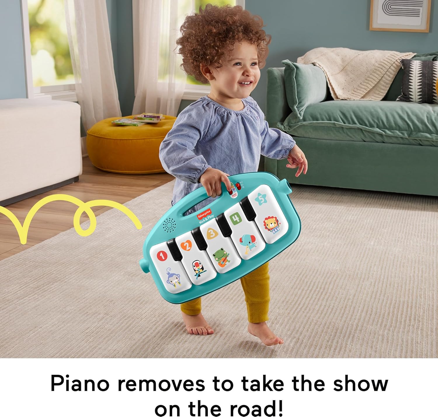 1759516856_Fisher-Price-Baby-Playmat-Glow-and-Grow-Kick-Play-Piano-Gym-Blue-Musical-Learning-Toy-with-Developmental-Activities-for-Newborns-0-Months.jpg Fisher-Price Baby Playmat Glow and Grow Kick & Play Piano Gym, Blue Musical Learning Toy with Developmental Activities for Newborns 0+ Months - Image 6