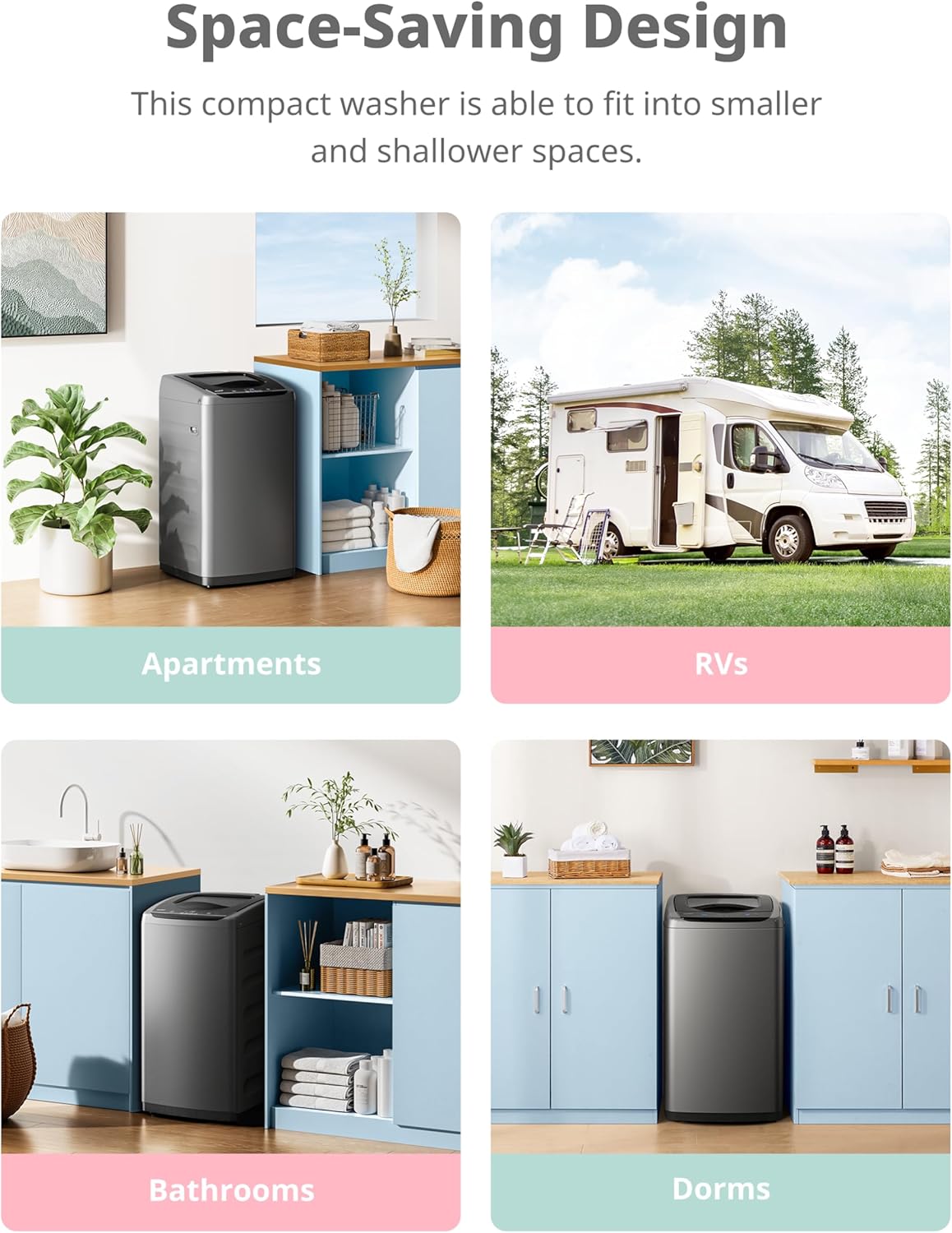 1759516932_Comfee-Portable-Washing-Machine-0.9-cu.ft-Compact-Washer-With-LED-Display-5-Wash-Cycles-2-Built-in-Rollers-Space-Saving-Full-Automatic-Washer.jpg Comfee Portable Washing Machine, 0.9 cu.ft Compact Washer With LED Display, 5 Wash Cycles, 2 Built-in Rollers, Space Saving Full-Automatic Washer - Image 4