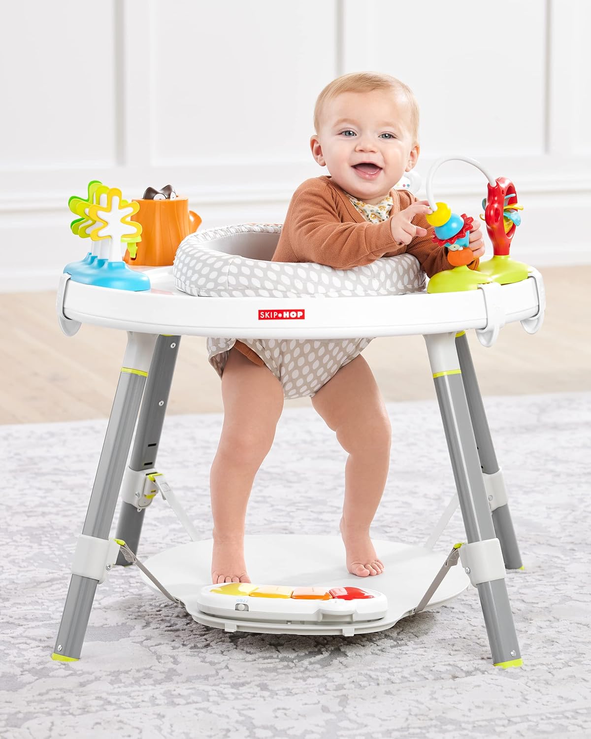 1759517004_Skip-Hop-Baby-Activity-Center-Interactive-Play-Center-with-3-Stage-Grow-with-Me-Functionality-4mo-Explore-More.jpg Skip Hop Baby Activity Center: Interactive Play Center with 3-Stage Grow-with-Me Functionality, 4mo+, Explore & More - Image 3