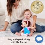 Ms. Rachel Speak & Sing Doll 16” Tall Interactive Toy with 4 Songs & 16+ Phrases, Toddler Toys for Girls & Boys Ages 6 Months to 3+ Years - Image 4