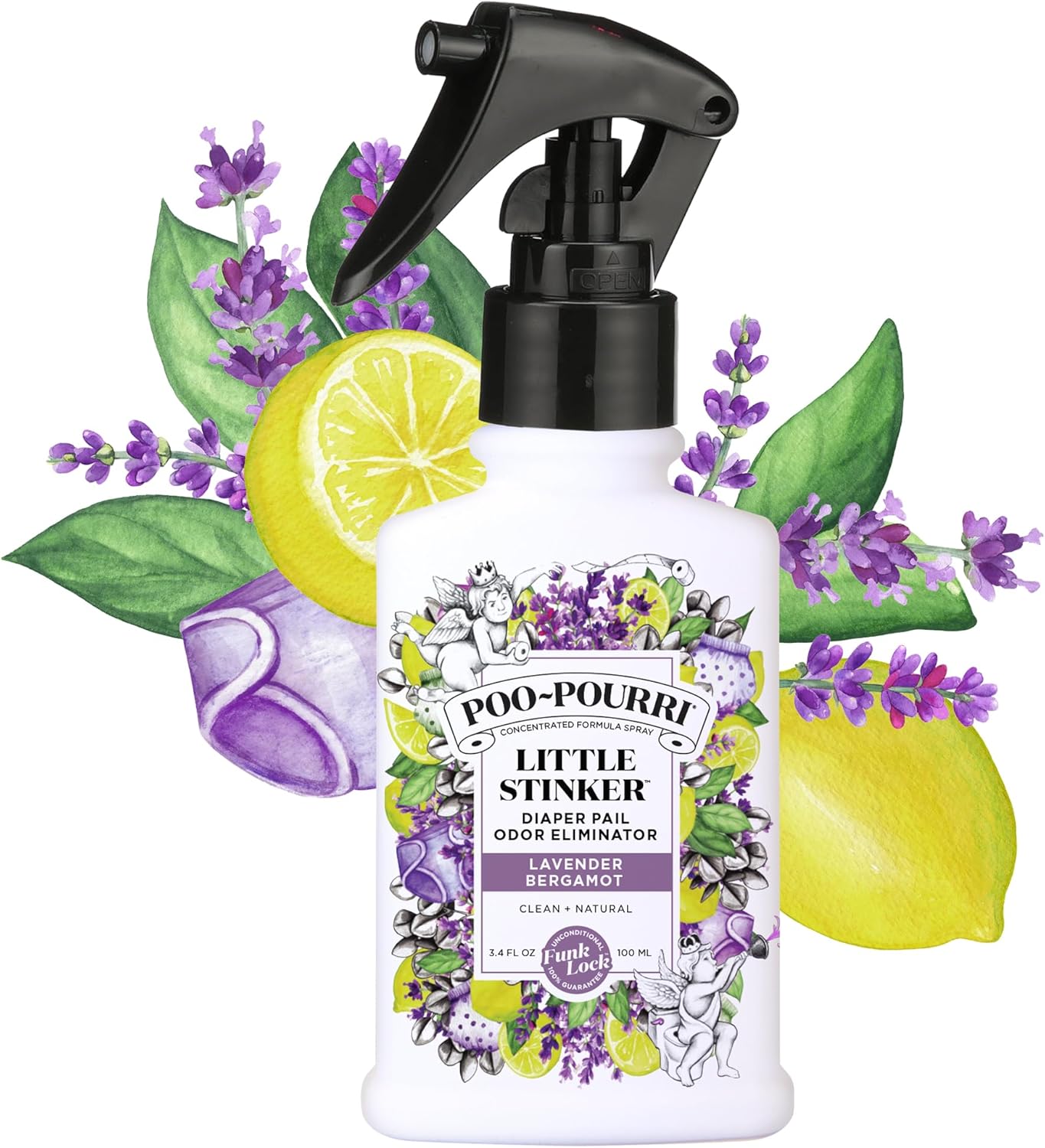 1759517288_Baby-Pourri-Little-Stinker-Diaper-Pail-Deodorizer-Spray-3.4-Fl-Oz-Up-to-150-Uses-Odor-Freshener-with-Essential-Oils-Nursery-Essentials-Lavender-Bergamot-Eucalyptus-Vanilla-Scent.jpg Baby-Pourri Little Stinker Diaper Pail Deodorizer Spray, 3.4 Fl Oz, Up to 150 Uses, Odor Freshener with Essential Oils, Nursery Essentials, Lavender, Bergamot, Eucalyptus & Vanilla Scent - Image 3