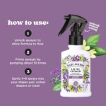 Baby-Pourri Little Stinker Diaper Pail Deodorizer Spray, 3.4 Fl Oz, Up to 150 Uses, Odor Freshener with Essential Oils, Nursery Essentials, Lavender, Bergamot, Eucalyptus & Vanilla Scent - Image 4