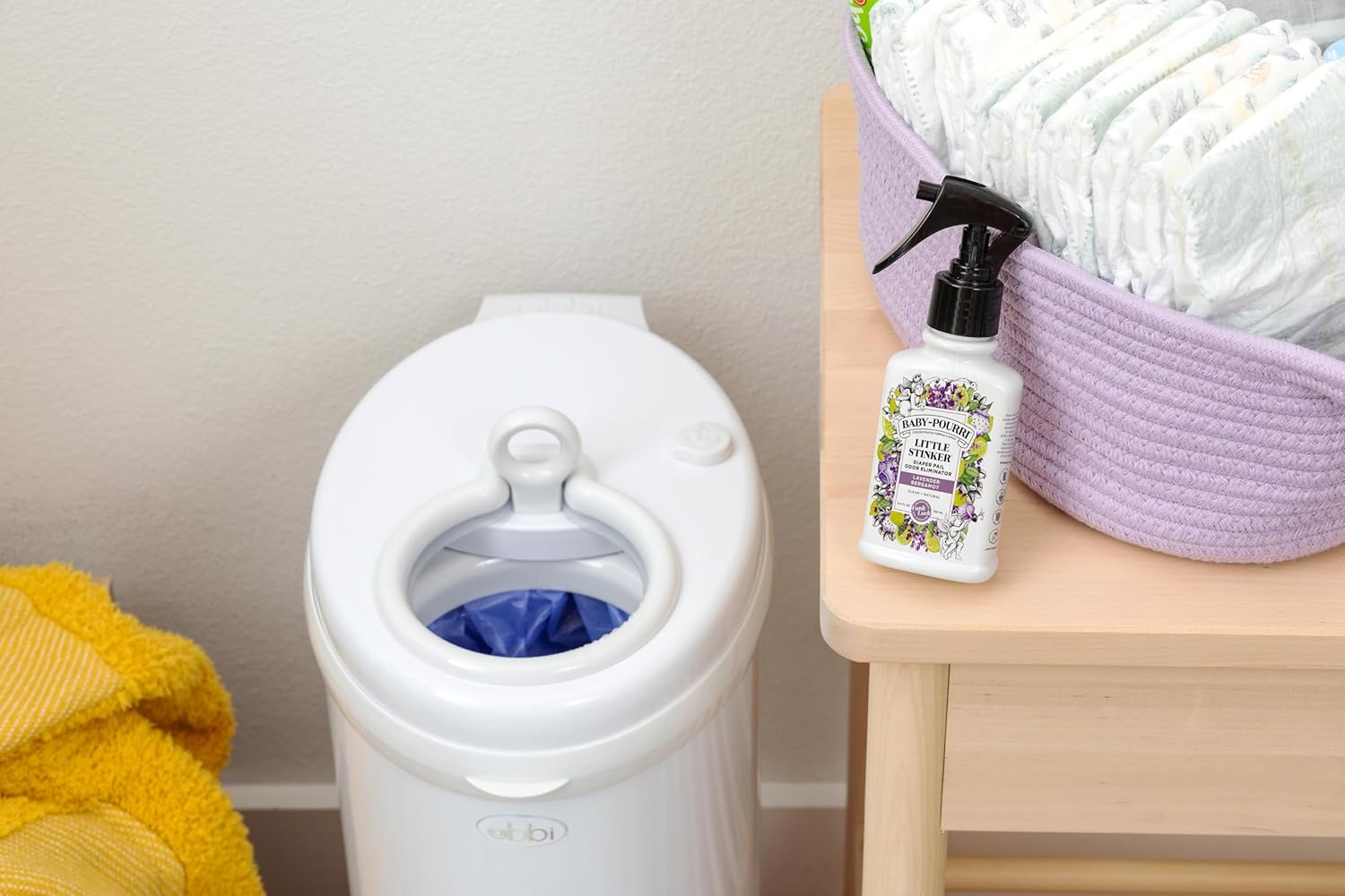 1759517295_Baby-Pourri-Little-Stinker-Diaper-Pail-Deodorizer-Spray-3.4-Fl-Oz-Up-to-150-Uses-Odor-Freshener-with-Essential-Oils-Nursery-Essentials-Lavender-Bergamot-Eucalyptus-Vanilla-Scent.jpg Baby-Pourri Little Stinker Diaper Pail Deodorizer Spray, 3.4 Fl Oz, Up to 150 Uses, Odor Freshener with Essential Oils, Nursery Essentials, Lavender, Bergamot, Eucalyptus & Vanilla Scent - Image 6