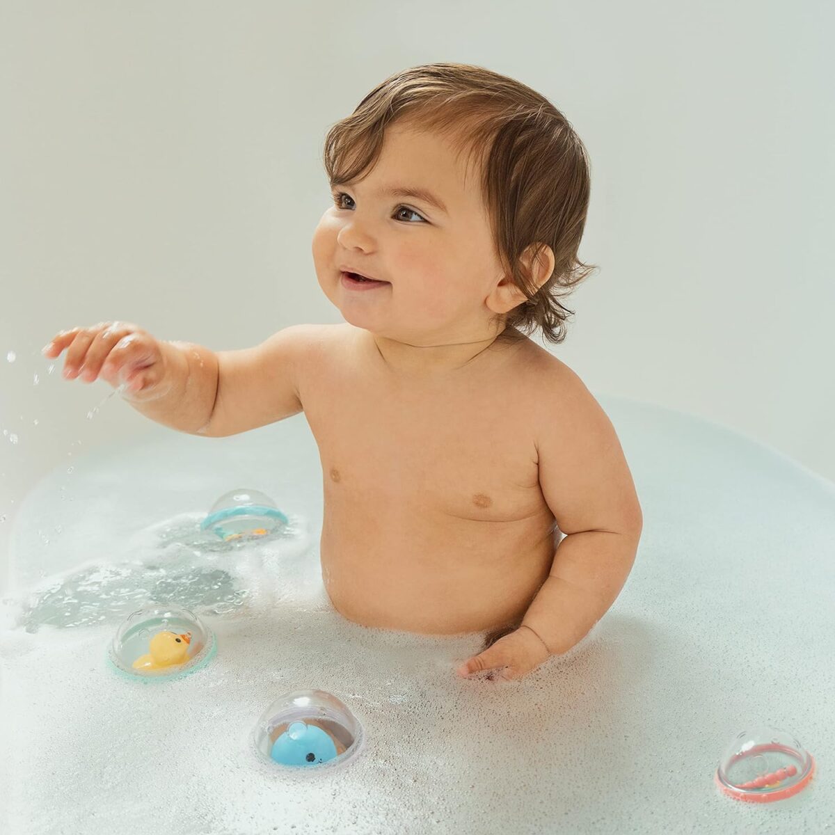Munchkin® Float & Play Bubbles™ Baby and Toddler Bath Toy, 4 Count - Image 4