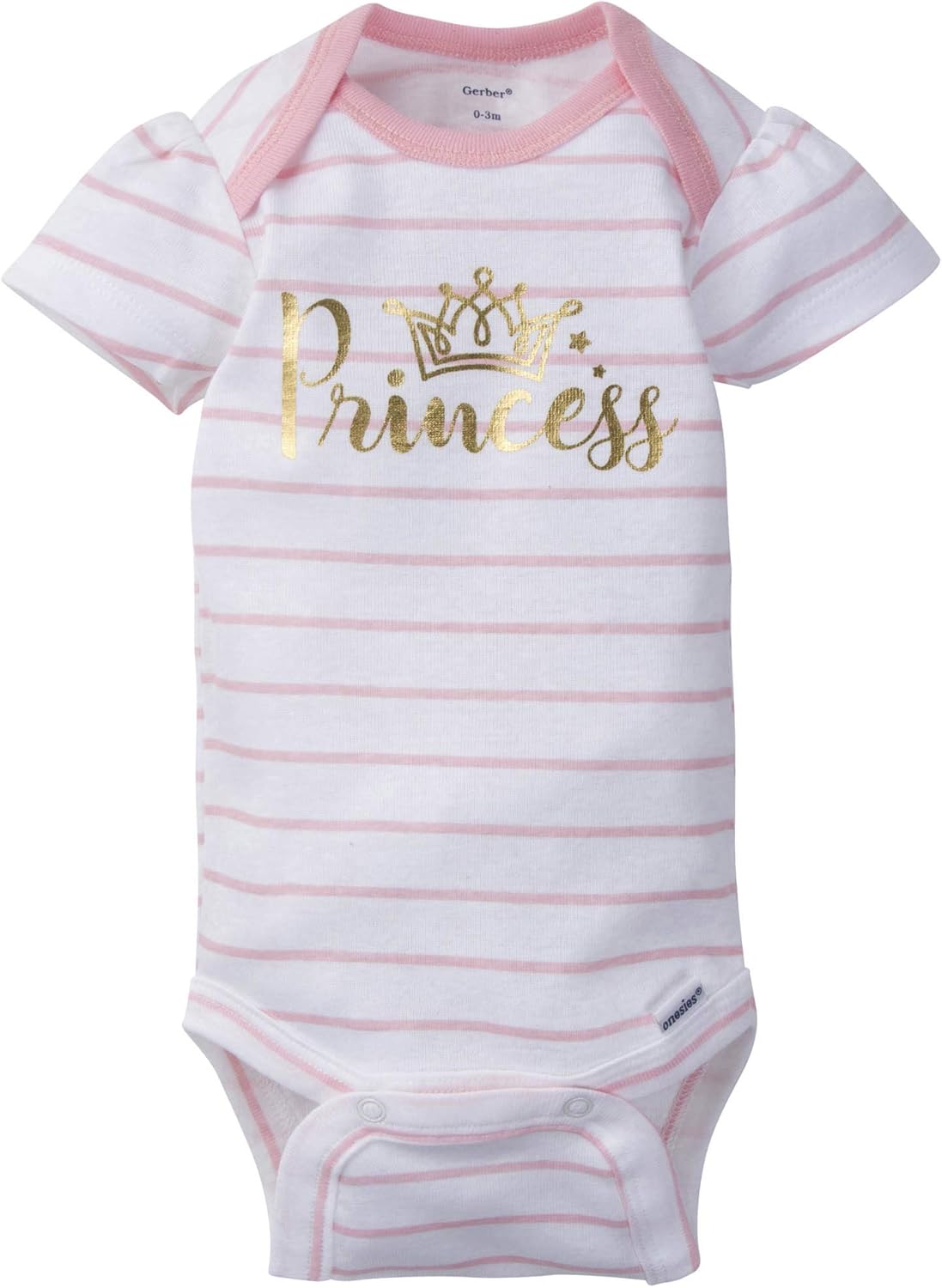 1759517559_Gerber-baby-girls-5-pack-Short-Sleeve-Variety-Onesies-Bodysuits.jpg Gerber baby-girls 5-pack Short Sleeve Variety Onesies Bodysuits - Image 4