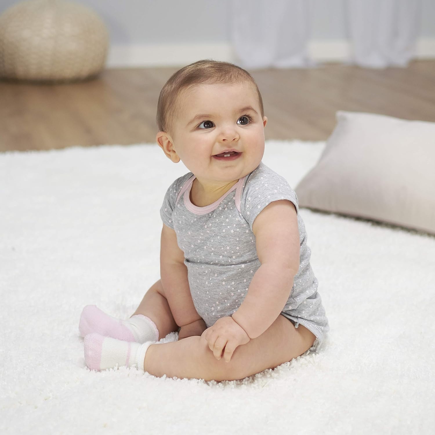 1759517564_Gerber-baby-girls-5-pack-Short-Sleeve-Variety-Onesies-Bodysuits.jpg Gerber baby-girls 5-pack Short Sleeve Variety Onesies Bodysuits - Image 7