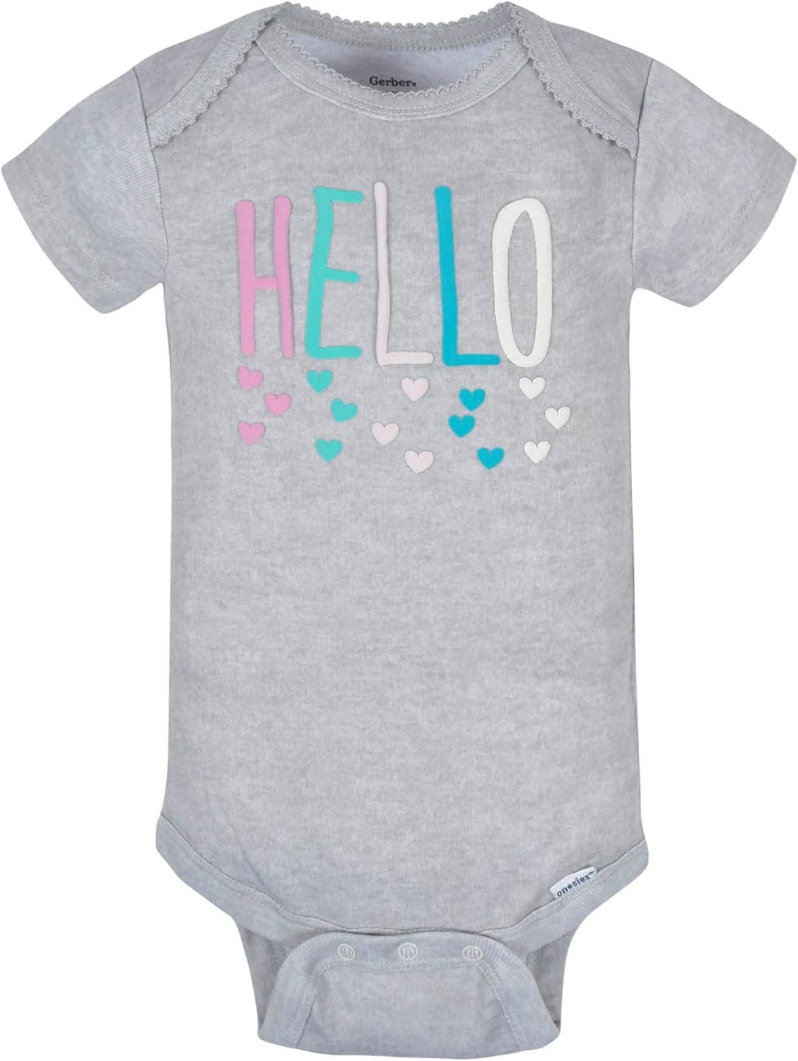 1759517702_Gerber-baby-girls-8-pack-Short-Sleeve-Onesies-Bodysuits.jpg Gerber baby-girls 8-pack Short Sleeve Onesies Bodysuits - Image 3