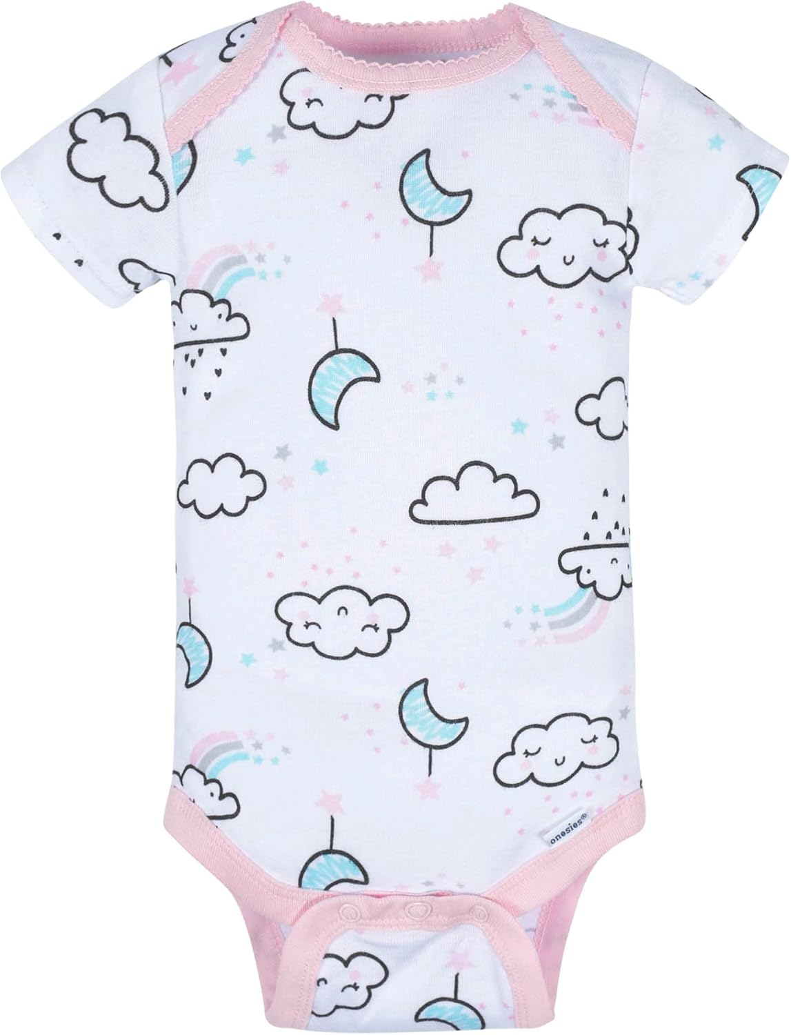 1759517705_Gerber-baby-girls-8-pack-Short-Sleeve-Onesies-Bodysuits.jpg Gerber baby-girls 8-pack Short Sleeve Onesies Bodysuits - Image 5
