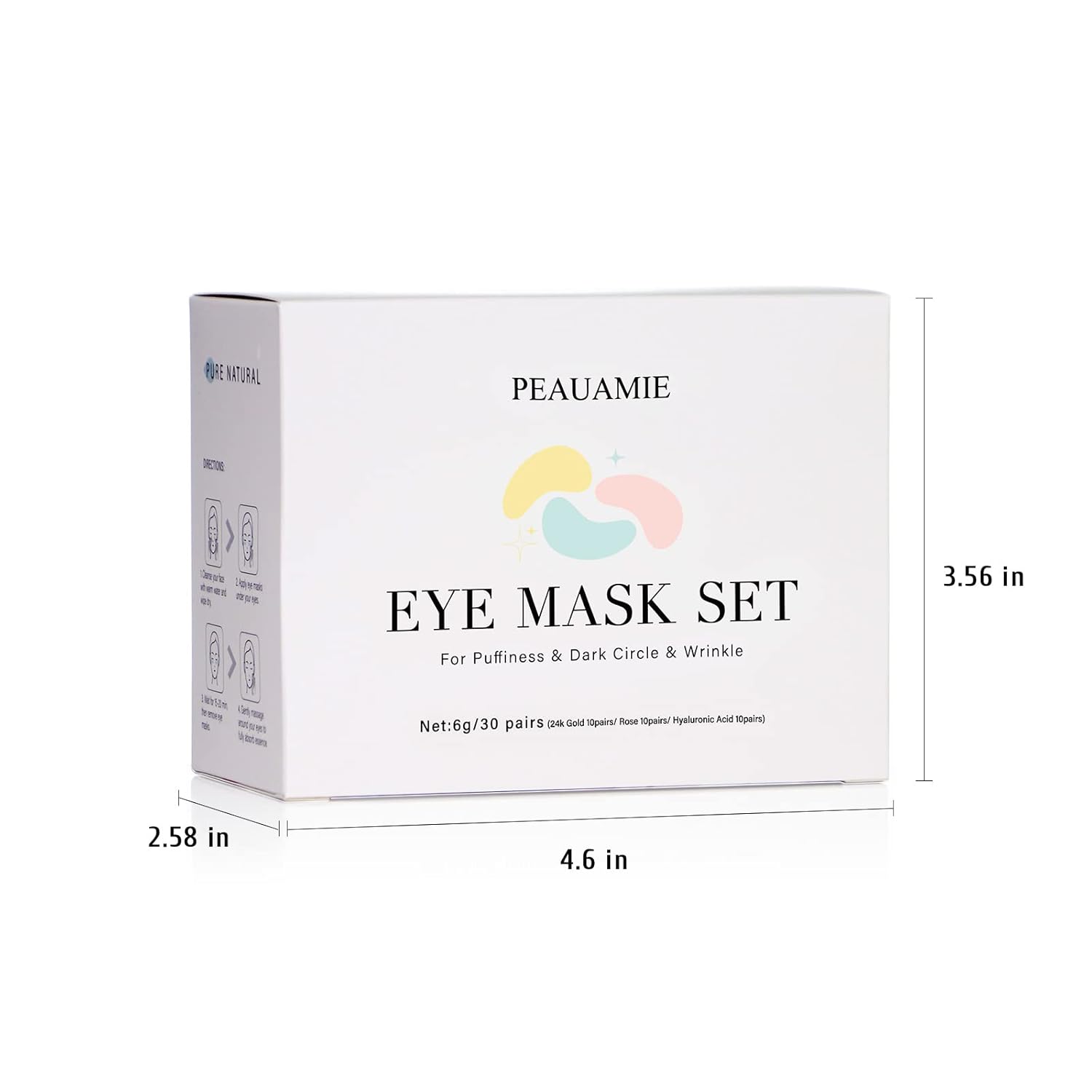 1759517978_Under-Eye-Patches-Gold-and-Hyaluronic-Acid-for-puffy-eyesRose-Eye-Masks-for-Dark-Circles-and-Puffiness-skin-care-Smooth-Wrinkles-products-30-Pairs.jpg Under Eye Patches Gold and Hyaluronic Acid for puffy eyes,Rose Eye Masks for Dark Circles and Puffiness skin care Smooth Wrinkles products 30 Pairs - Image 8