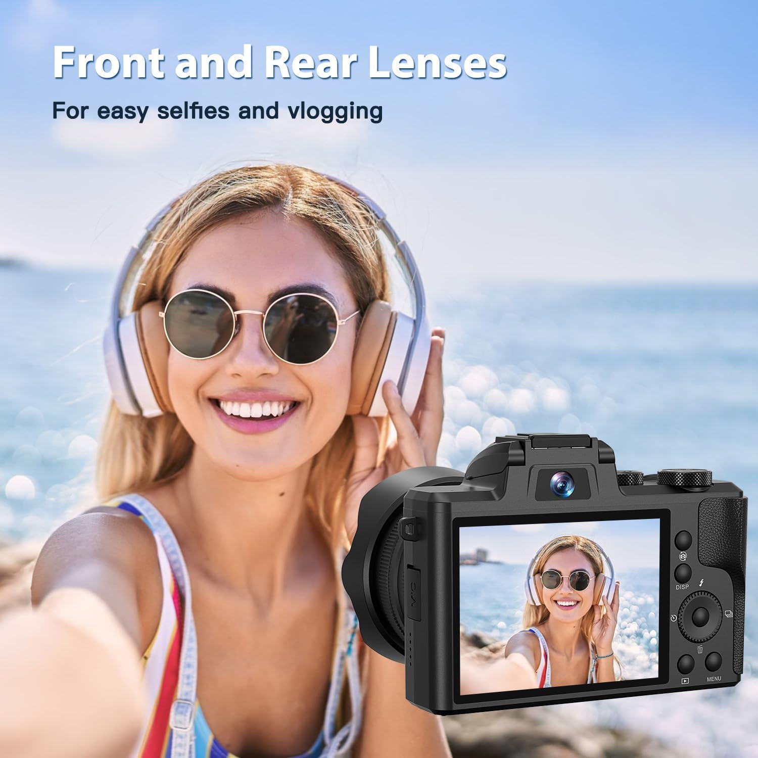 1759518346_8K-Digital-Cameras-for-Photography-Autofocus-WiFi-88MP-Vlogging-Camera-with-Dual-Lens-Flash-16X-Digital-Zoom-Touch-Screen-Travel-Camera-Anti-Shake-with-Lens-Hood-64GB-Card2-Batteries.jpg 8K Digital Cameras for Photography Autofocus, WiFi 88MP Vlogging Camera with Dual-Lens, Flash, 16X Digital Zoom, Touch Screen, Travel Camera Anti-Shake with Lens Hood, 64GB Card,2 Batteries - Image 6