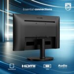 Philips New 24 inch Frameless Full HD (1920 x 1080) 100Hz Monitor, VESA, HDMI x1, VGA Port x1, Eye Care, 4 Year Advance Replacement Warranty, 241V8LB, Black - Image 7