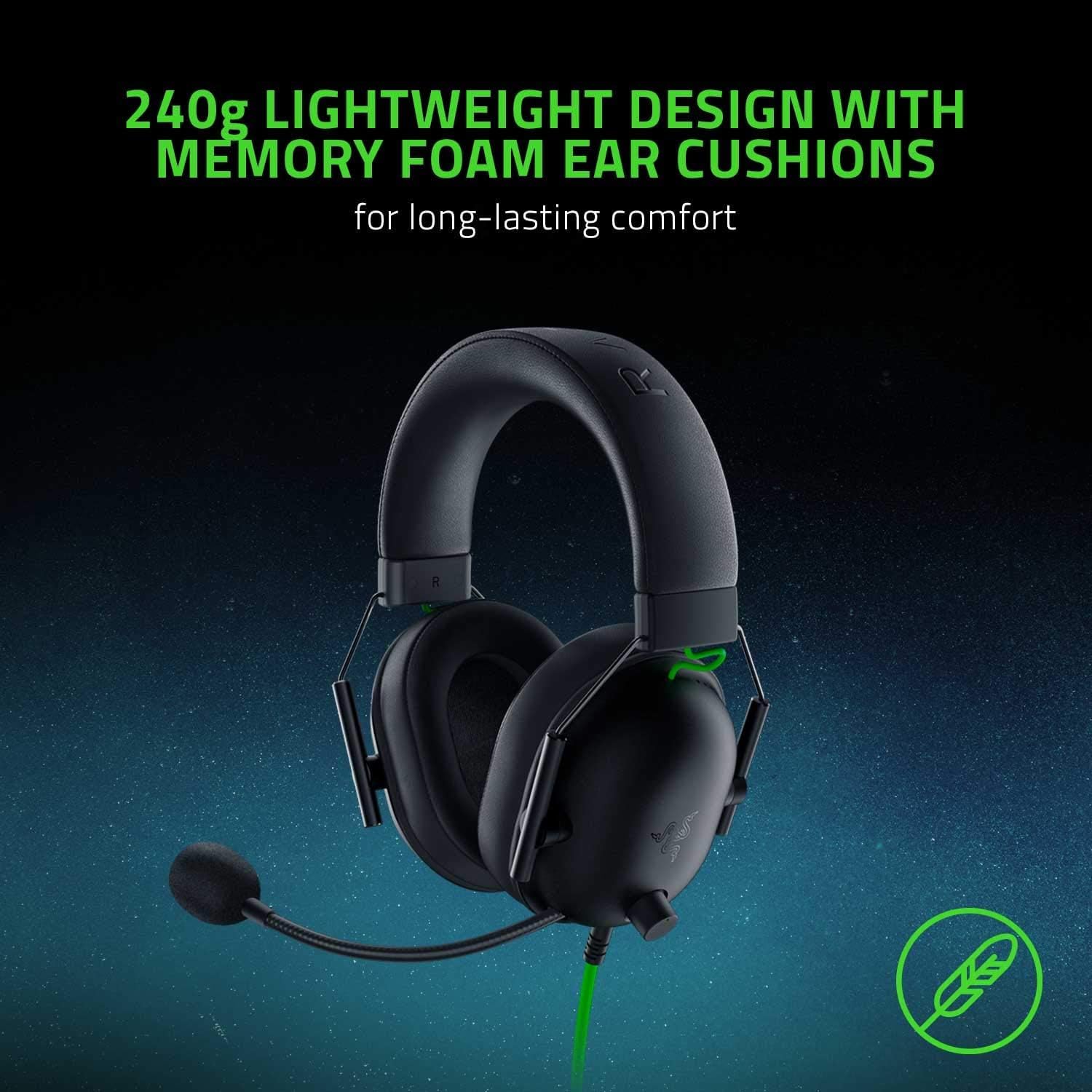 1759519095_Razer-BlackShark-V2-X-Gaming-Headset-7.1-Surround-Sound-50mm-Drivers-Memory-Foam-Cushion-For-PC-PS4-PS5-Switch-3.5mm-Audio-Jack-Black.jpg Razer BlackShark V2 X Gaming Headset: 7.1 Surround Sound - 50mm Drivers - Memory Foam Cushion - For PC, PS4, PS5, Switch - 3.5mm Audio Jack - Black - Image 7