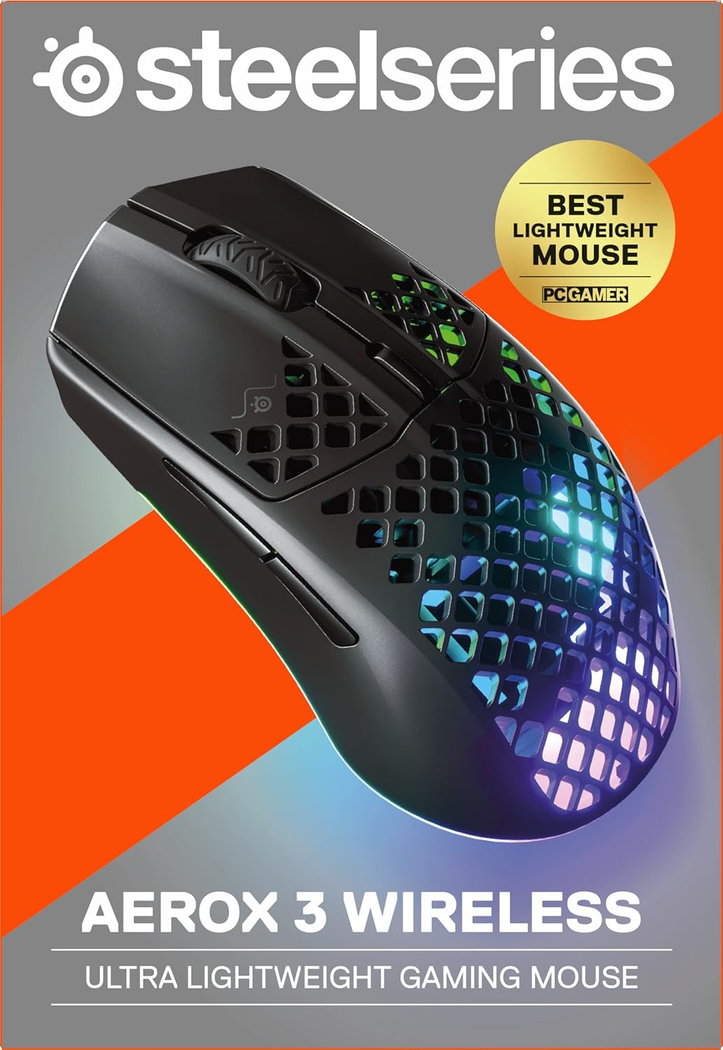 1759519180_SteelSeries-Aerox-3-Wireless-Holey-RGB-Gaming-Mouse-Ultra-lightweight-Water-Resistant-Design-18K-DPI-TrueMove-Air-Optical-Sensor-Onyx.jpg SteelSeries Aerox 3 Wireless - Holey RGB Gaming Mouse - Ultra-lightweight Water Resistant Design - 18K DPI TrueMove Air Optical Sensor- Onyx - Image 11