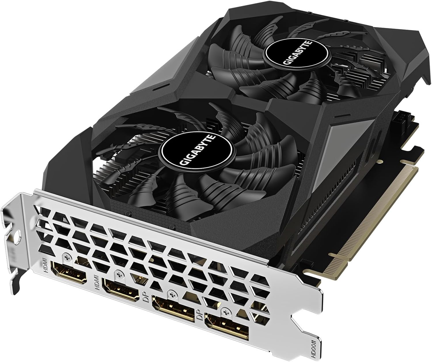 1759519279_GIGABYTE-GeForce-RTX-3050-WINDFORCE-OC-V2-6G-Graphics-Card-2X-WINDFORCE-Fans-6GB-GDDR6-96-bit-GDDR6-GV-N3050WF2OCV2-6GD-Graphics-Card.jpg GIGABYTE GeForce RTX 3050 WINDFORCE OC V2 6G Graphics Card, 2X WINDFORCE Fans, 6GB GDDR6 96-bit GDDR6, GV-N3050WF2OCV2-6GD Graphics Card - Image 4