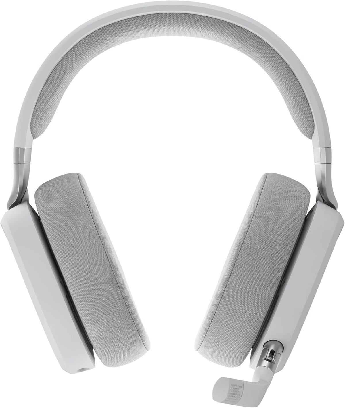 Fractal Design Scape Light - Wireless PC Gaming Headset - Detachable Flip-to-Mute Microphone with Noise Cancellation - Battery Life Up to 40 Hours - Configurable Ambient Lighting - Gray - Image 3