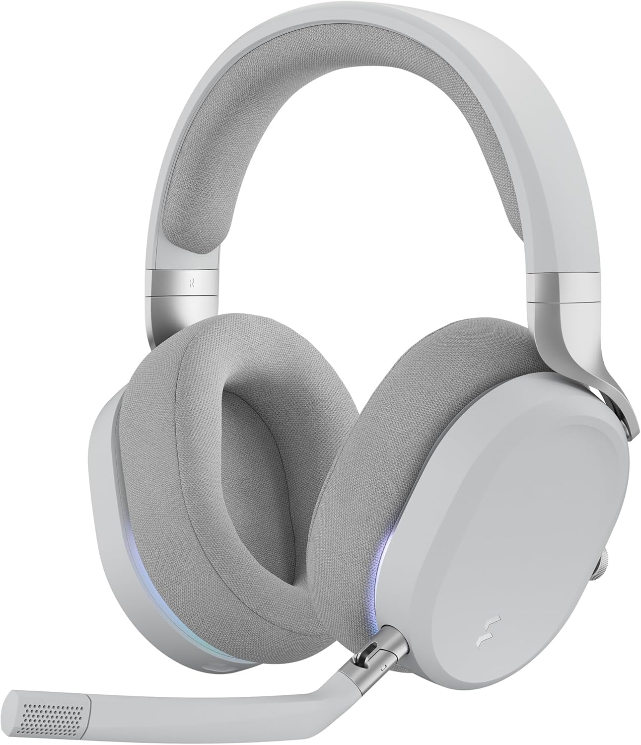 1759519346_Fractal-Design-Scape-Light-Wireless-PC-Gaming-Headset-Detachable-Flip-to-Mute-Microphone-with-Noise-Cancellation-Battery-Life-Up-to-40-Hours-Configurable-Ambient-Lighting-Gray.jpg Fractal Design Scape Light - Wireless PC Gaming Headset - Detachable Flip-to-Mute Microphone with Noise Cancellation - Battery Life Up to 40 Hours - Configurable Ambient Lighting - Gray - Image 10