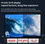 Lenovo ThinkPad T14 Business Laptop (14" FHD+ Touchscreen, AMD Ryzen 5 PRO 6650U, 16GB RAM, 512GB SSD, 6-Core (Beat i7-1250U)), Backlit, Fingerprint, 1080p Webcam, Wi-Fi 6E, Win 11 Pro w / AI Copilot - Image 4