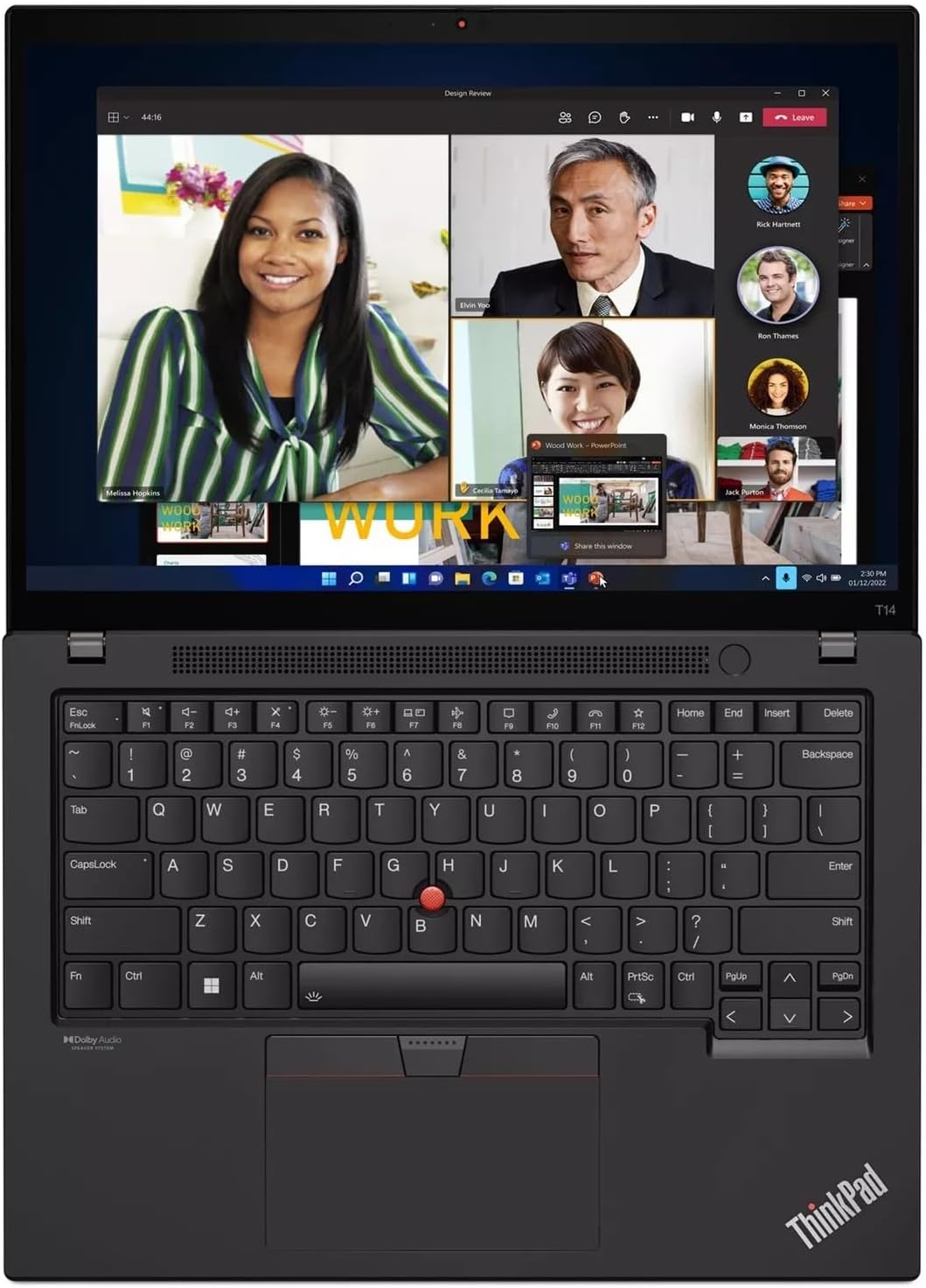 1759519385_Lenovo-ThinkPad-T14-Business-Laptop-14-FHD-Touchscreen-AMD-Ryzen-5-PRO-6650U-16GB-RAM-512GB-SSD-6-Core-Beat-i7-1250U-Backlit-Fingerprint-1080p-Webcam-Wi-Fi-6E-Win-11-Pro-w-AI-Copilot.jpg Lenovo ThinkPad T14 Business Laptop (14" FHD+ Touchscreen, AMD Ryzen 5 PRO 6650U, 16GB RAM, 512GB SSD, 6-Core (Beat i7-1250U)), Backlit, Fingerprint, 1080p Webcam, Wi-Fi 6E, Win 11 Pro w / AI Copilot - Image 9
