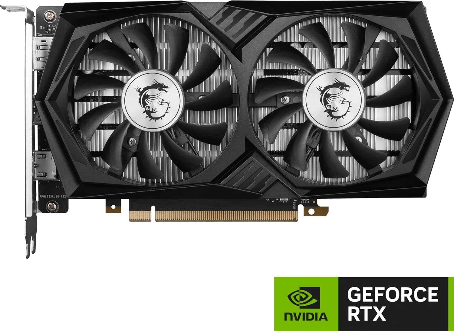 1759519437_MSI-Gaming-RTX-3050-Gaming-X-6G-Graphics-Card-NVIDIA-RTX-3050-96-Bit-Boost-Clock-1507-MHz-6GB-GDDR6-14-Gbps-HDMIDP-Ampere-Architecture.jpg MSI Gaming RTX 3050 Gaming X 6G Graphics Card (NVIDIA RTX 3050, 96-Bit, Boost Clock: 1507 MHz, 6GB GDDR6 14 Gbps, HDMI/DP, Ampere Architecture) - Image 3