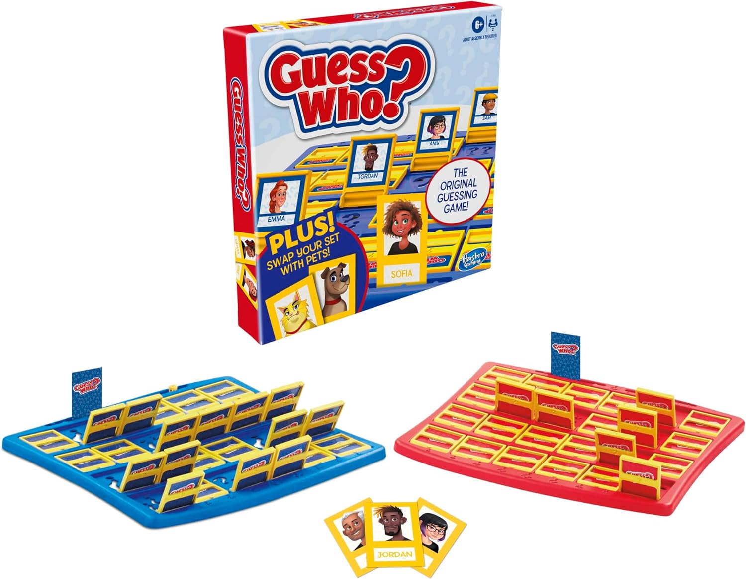 1759519540_Hasbro-Gaming-Guess-Who-Board-Game-with-People-and-Pets-Cards-The-Original-Guessing-Game-for-Kids-Ages-6-and-Up-Amazon-Exclusive.jpg Hasbro Gaming Guess Who? Board Game, with People and Pets Cards, The Original Guessing Game for Kids, Ages 6 and Up (Amazon Exclusive) - Image 4