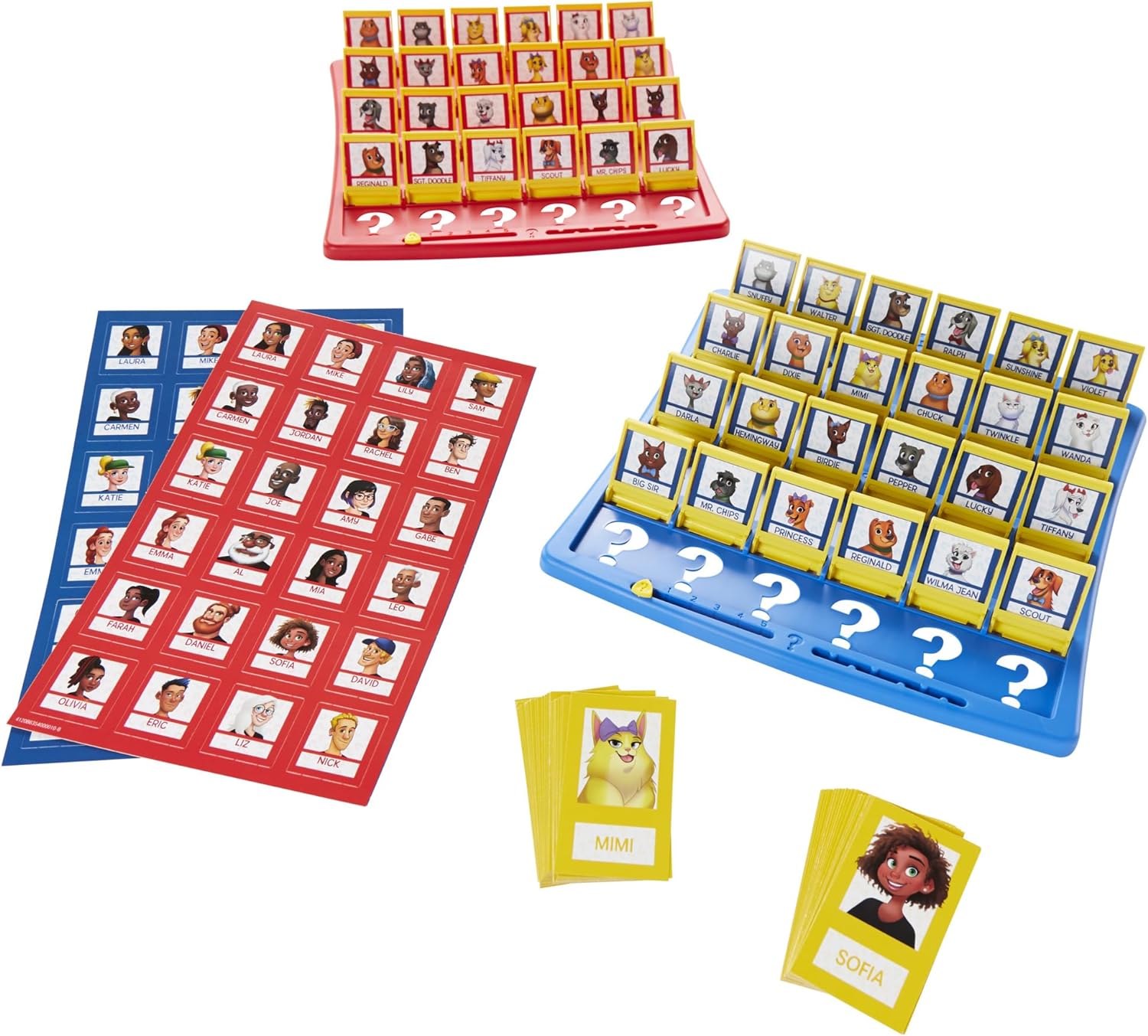 1759519541_Hasbro-Gaming-Guess-Who-Board-Game-with-People-and-Pets-Cards-The-Original-Guessing-Game-for-Kids-Ages-6-and-Up-Amazon-Exclusive.jpg Hasbro Gaming Guess Who? Board Game, with People and Pets Cards, The Original Guessing Game for Kids, Ages 6 and Up (Amazon Exclusive) - Image 5
