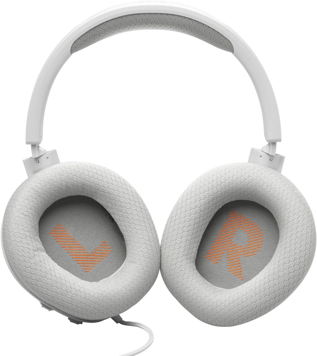 JBL Quantum 100M2 - Wired Over-Ear Gaming Headset with omnidirectional, Detachable mic with Mute Option and Fabric-Covered Memory Foam Ear Cushions, Compatible with All Platforms (White) - Image 13