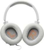 JBL Quantum 100M2 - Wired Over-Ear Gaming Headset with omnidirectional, Detachable mic with Mute Option and Fabric-Covered Memory Foam Ear Cushions, Compatible with All Platforms (White) - Image 7