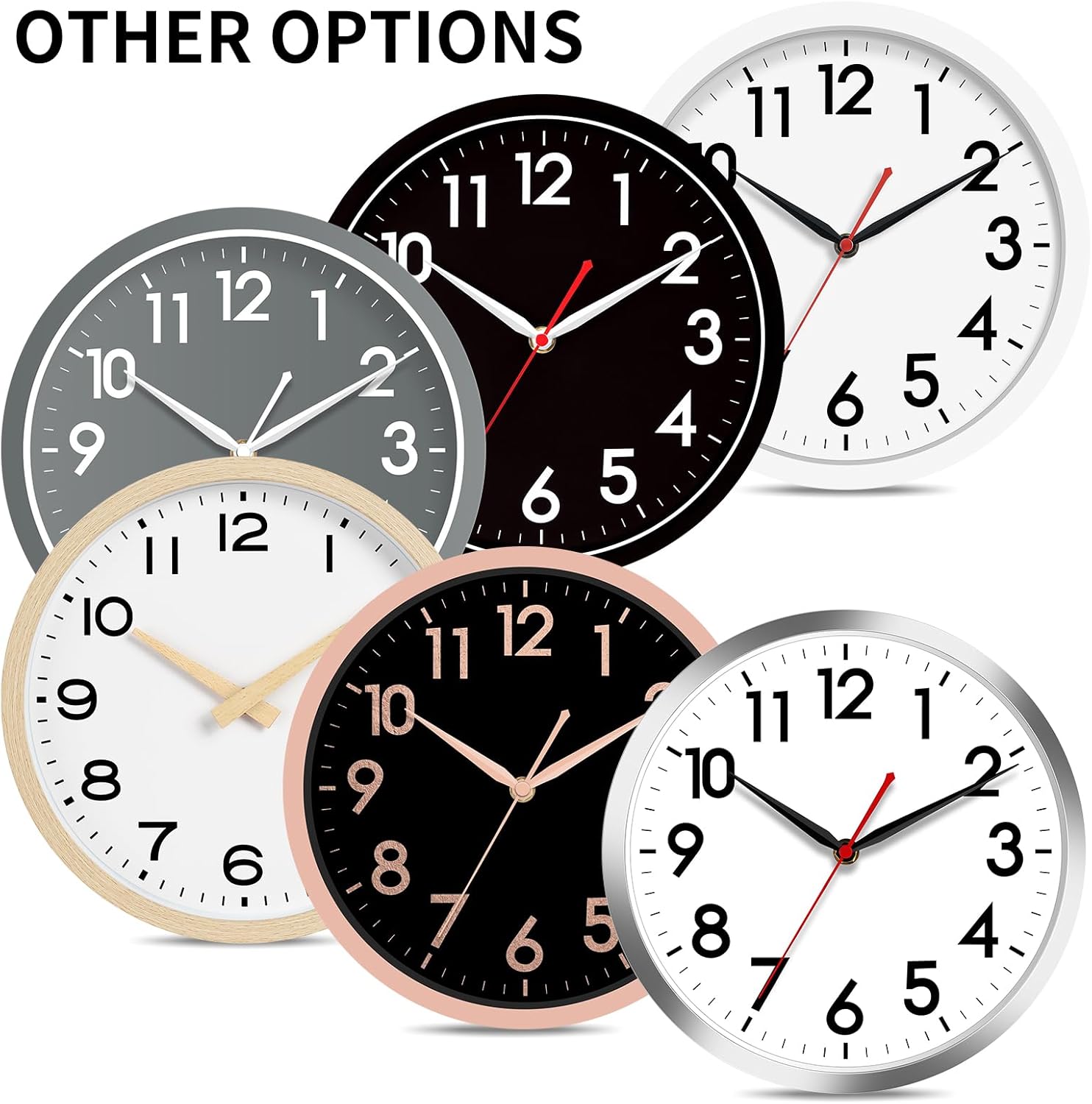 1759519693_AKCISOT-Wall-Clock-10-Inch-Silent-Non-Ticking-Modern-Clocks-Battery-Operated-Analog-Small-Classic-for-Office-Home-Bathroom-Kitchen-Bedroom-School-Living-RoomBlack.jpg AKCISOT Wall Clock 10 Inch Silent Non-Ticking Modern Clocks Battery Operated - Analog Small Classic for Office, Home, Bathroom, Kitchen, Bedroom, School, Living Room(Black) - Image 5