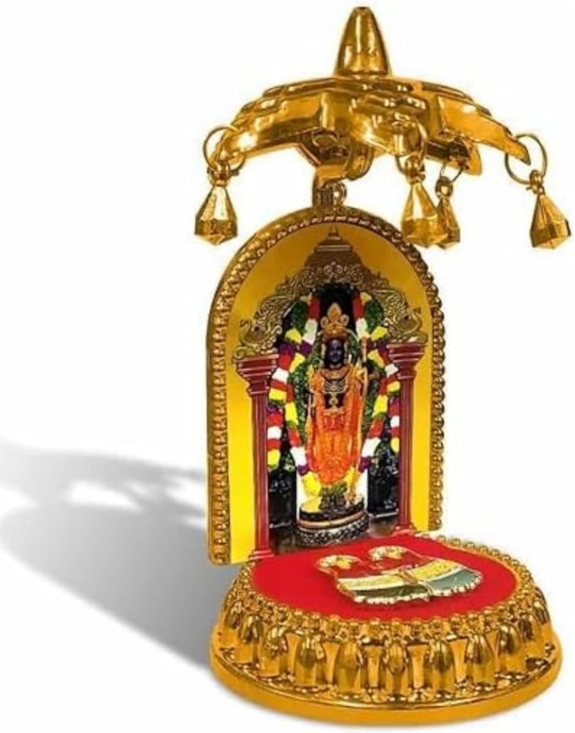 1759519828_Gold-Plated-Ayodhya-Ram-Lalla-Idol-Statue-in-AcrelicPlastic-Lightweight-Ideal-for-Home-Decor-Car-Dashboard-Showpiece-Home-Temple-Festival-Pujan-Gifting-Purpose-–-Pack-of-1.jpg Gold Plated Ayodhya Ram Lalla Idol Statue in Acrelic/Plastic Lightweight | Ideal for Home Decor | Car Dashboard | Showpiece | Home Temple | Festival Pujan | Gifting Purpose – Pack of 1 - Image 3