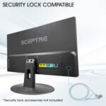 Sceptre 24-inch Professional Thin 1080p LED Monitor 99% sRGB 2x HDMI VGA Build-in Speakers, Machine Black (E248W-19203R Series) - Image 9