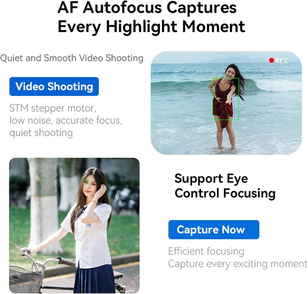 7artisans AF 85mm F1.8 Full Frame Camera Lens STM Auto Manual Focus for L Mount,Large Aperture,Face/Eye Auto Focus,for Portraiture/Street Photography/Humanistic Subjects - Image 4
