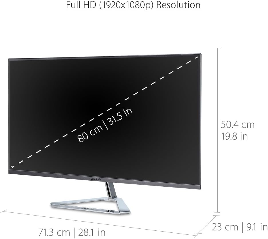 1759520403_ViewSonic-VX3276-MHD-32-Inch-1080p-Widescreen-IPS-Monitor-with-Ultra-Thin-Bezels-Screen-Split-Capability-HDMI-and-DisplayPort.jpg ViewSonic VX3276-MHD 32 Inch 1080p Widescreen IPS Monitor with Ultra-Thin Bezels, Screen Split Capability HDMI and DisplayPort - Image 4