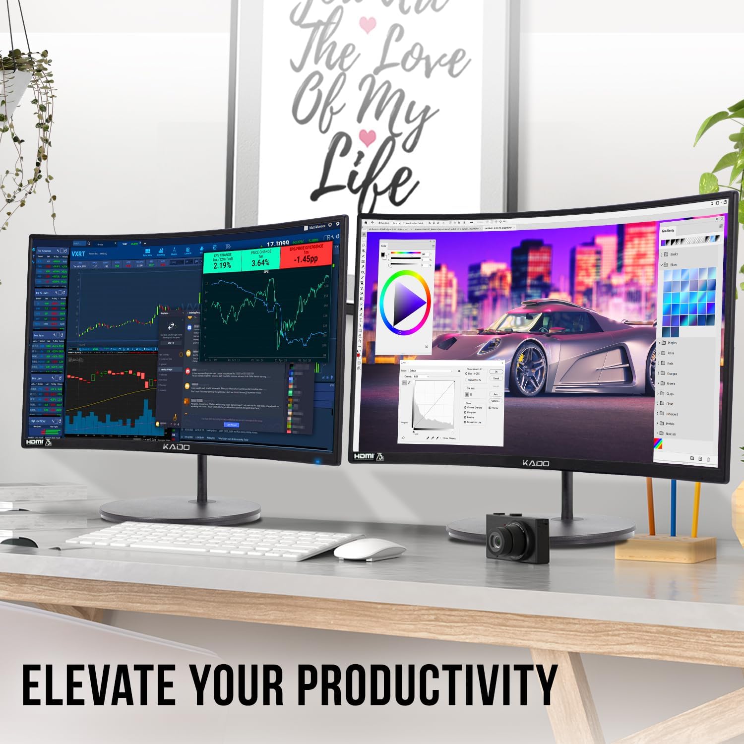 1759520586_Kado-Dual-Monitor-Setup-2-Pack-24-Curved-1920x1080-Computer-Monitor-1500R-75Hz-VESA-Mount-HDMI-Office-Gaming-Hybrid-Built-in-Speakers-C24X-Dual-Series.jpg Kado Dual Monitor Setup - 2-Pack 24" Curved 1920x1080 Computer Monitor 1500R 75Hz VESA Mount HDMI Office Gaming Hybrid Built-in Speakers (C24X Dual Series) - Image 3